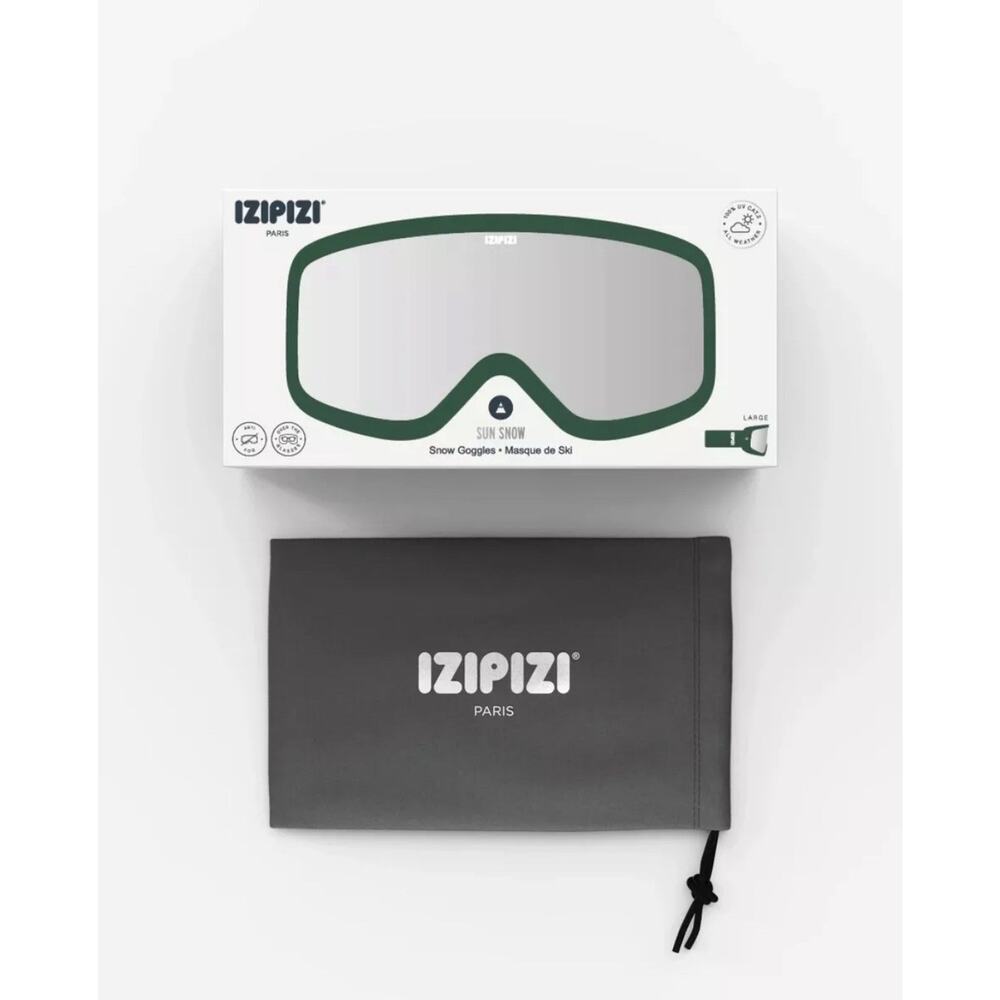 Izipizi Sun Snow SMALL kaki Green Brand New Boxed